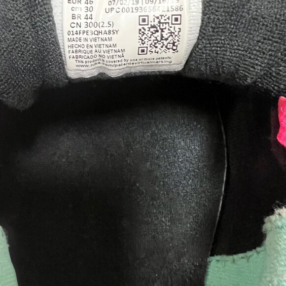 Nike Air Max 97 Sneakers CU4877-300 Hyper Turquoise South Beach Men’s Size 12 - Picture 8 of 8